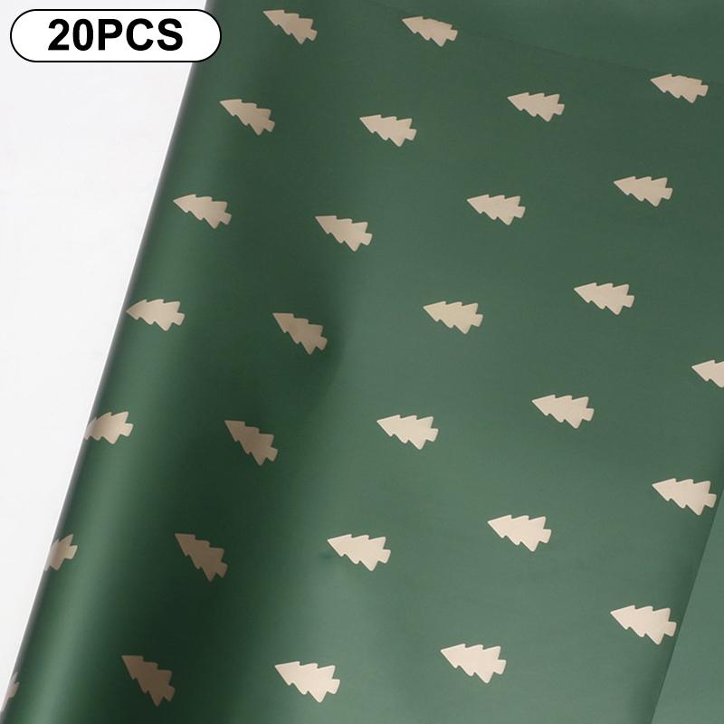 

20 листов 57*57 см оберточная бумага для цветов водонепроницаемая цветочная бумага обертки цветочный букет для DIY рождественская упаковка букет рождественский подарок