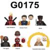 Nowe klocki budowlane Wolverine Deadpool Mini figurki akcji