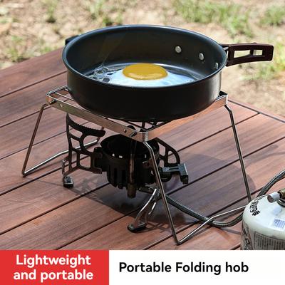 Multi-User Outdoor Stove Rack Three Sizes Portable Camping Grill Stand for Outdoor Use