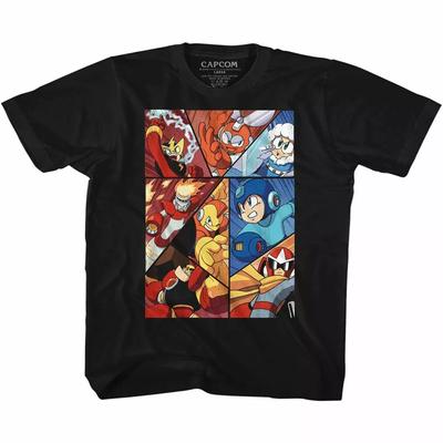 Mega Man Mega 11 Black Youth Classic T Shirt