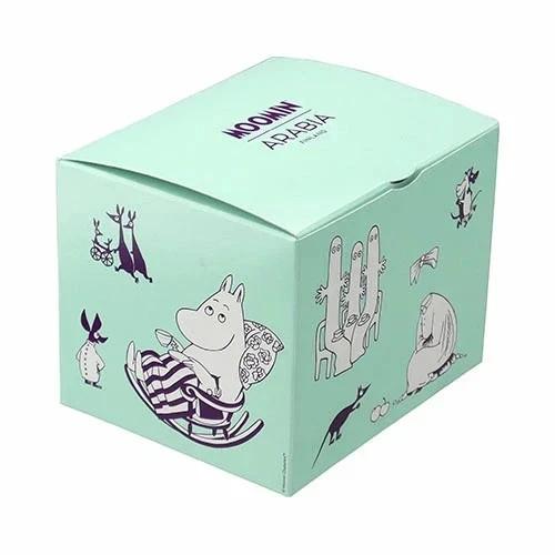 ARABIA Moomin Mug 2026 SIMPLE JOY Blue Japan Limited Edition Set 2