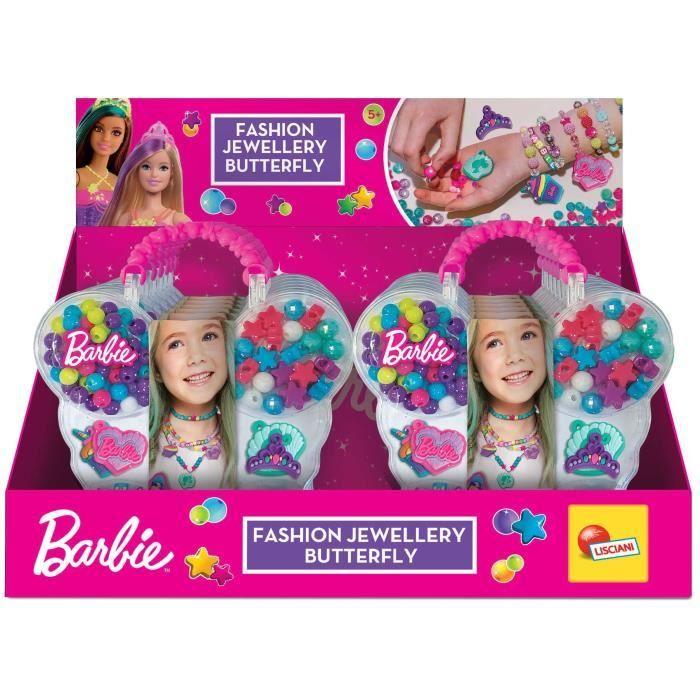 Boîte à bijoux - liscianigiochi - papillon barbie - dès 8 ans