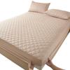 Waterproof Quilted Mattress Protector with Small Checkered Design