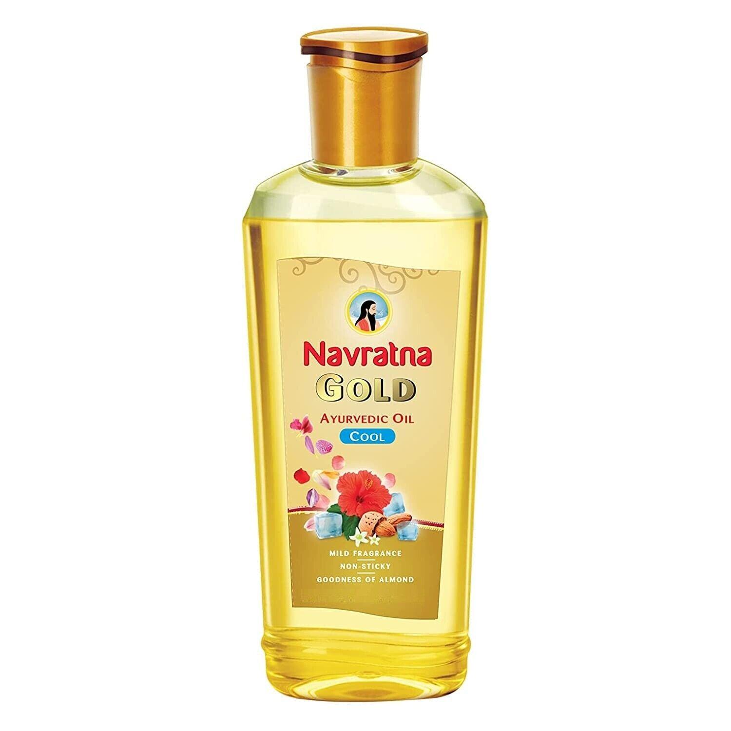 Navratna Gold Ayurvedic Cool Oil For Hair Type 500 Ml ND3