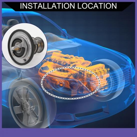 No212002W20A Car Thermostat Single  for Nissan Bluebird 1997-2002