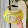 New Summer Fan Hat Adult Sun Hat Outdoor Leisure Sports Sun Protection Top Hat