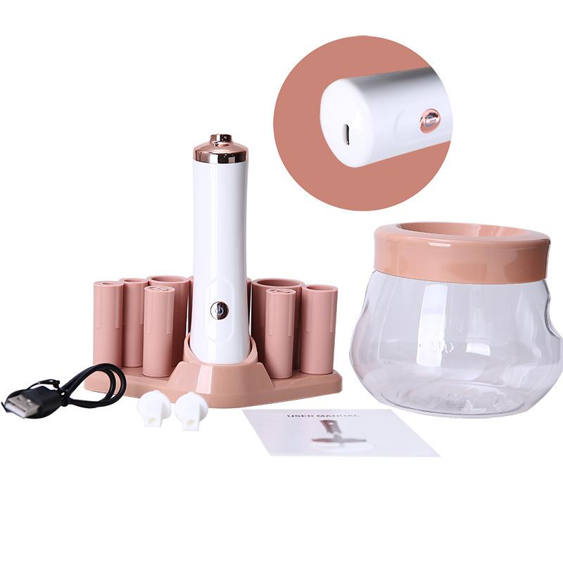 Professional 1PC Black/pink  Electric Makeup Brush Cleaner Fast Washing Drying Make up Brushes Cleaning Makeup Brush Tools