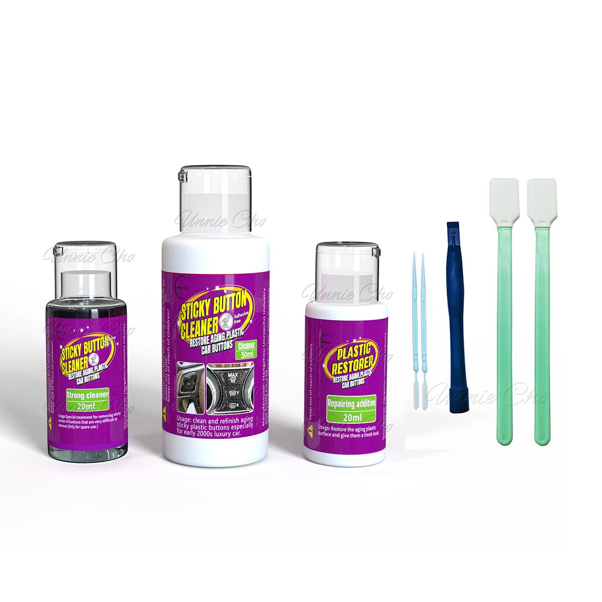 

Sticky Button Cleaning Refurbishment For Range Rover Car Button Adhesive Remover For Jaguar For Ferrari Refinish Aging Plastic Adhesive remover
