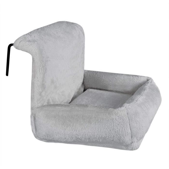 Lit de radiateur - dibea - cb00290 - gris - confortable - pour chat