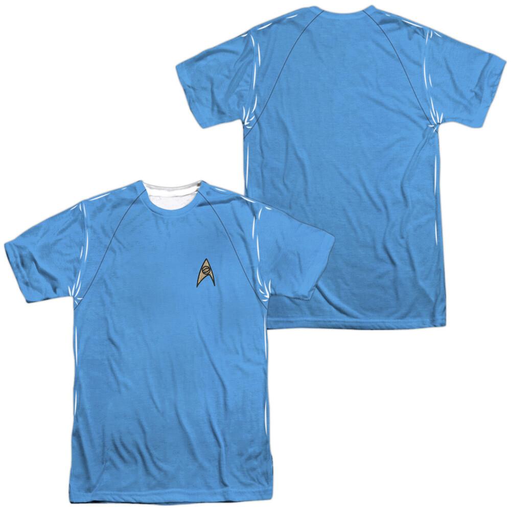 Star Trek TOS Science Uniform T-Shirt S
