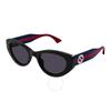 Violet Cat Eye Ladies Sunglasses Gg1862s 004 52