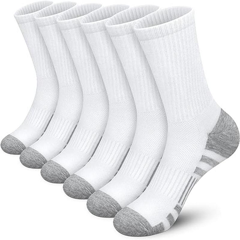 Plus Size Men's Spring and Autumn Sports Basketball Marathon Socks