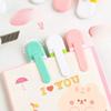 Mini Cartoon Utility Knife Small Portable Cutter for Unboxing Packages Student Scrapbooking Paper Wallpaper Trimmer