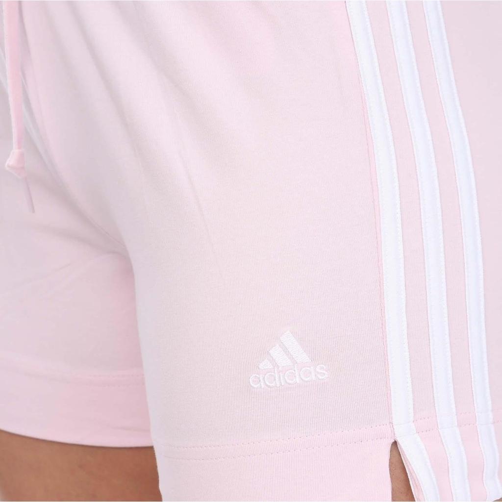 Adidas Womens/Ladies Essentials Contrast Striped Slim Shorts