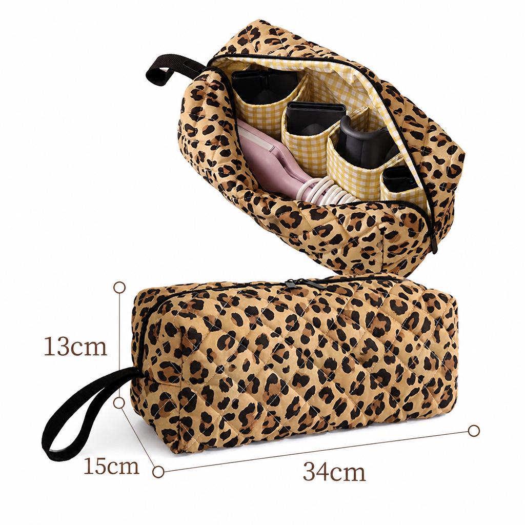 Runhui Floral Roller Blow Dryer & Curling Iron Storage Bag