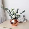 Unbreakable Polished Flower Vase Stainless Steel Minimalist Crafts Flower Container Home Decor