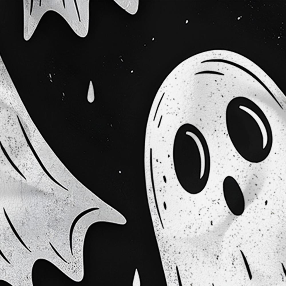 Vintage Ghost Pumpkin Anime Cartoon Flannel Blanket Soft Warm Throw for Bedroom Sofa Car Kids Holiday Gift