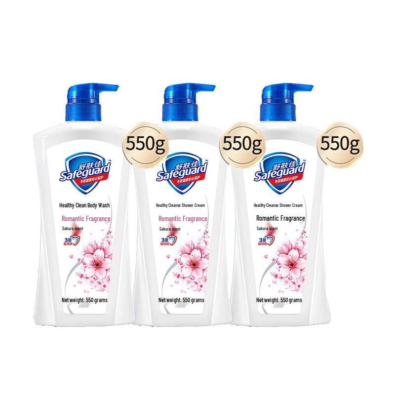 

Safeguard Cherry Blossom Healthy Purifying Shower Gel (3-Pack)
