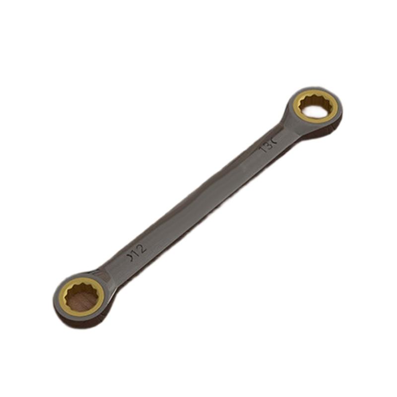 72 Tooth Gear Ratchet Wrench Steel Double Box End Spanner for Car Repair Tool Tightening Wrench Repairs Accessories