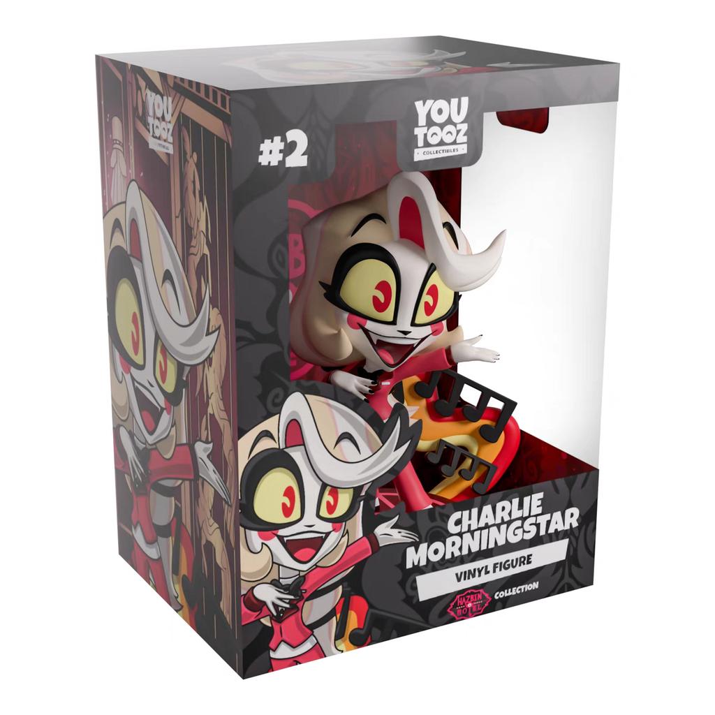 Latest Popular 13.4Cm Pvc Youtooz Hazbin Hotel Game Action Figurine Collectible Model Trendy Desktop Ornaments Garage Kit Doll Toys Gifts