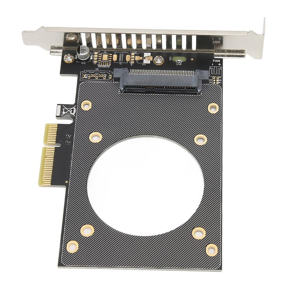 SSD Expansion Card PCIe X4 To NVME Riser Card Hollow Design Good Heat Dissipation for OS X for Win