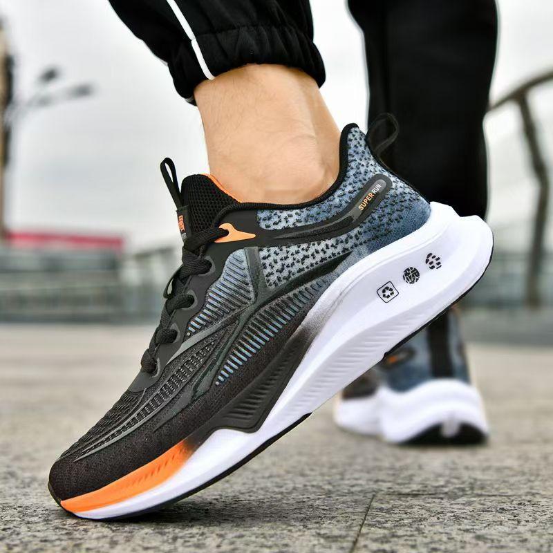 New Breathable and Shock-absorbing Running Shoes, Ultra-light Shoes, Lightweight and Comfortable Shoes