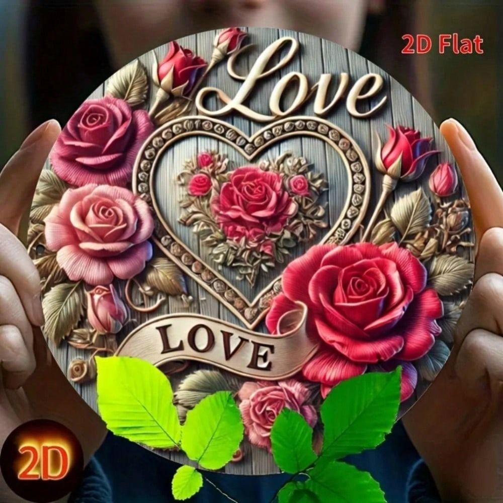 Vintage Metal Tin Sign Retro Wall Art Decor 20x20cm