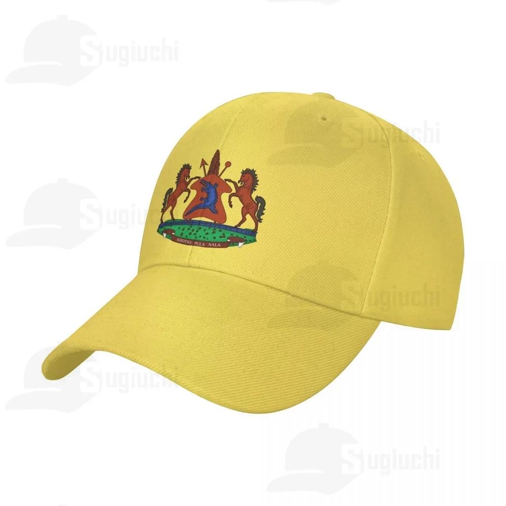 2025 National Emblem Of Lesotho Coat Of Arms Sun Baseball Cap Dad Hats Adjustable For Unisex WoUnisex Unisex Outdoor Hat
