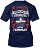 Dominican Republic-february-kings Kings Are Born In T-Shirt Made In USA S To 5XL