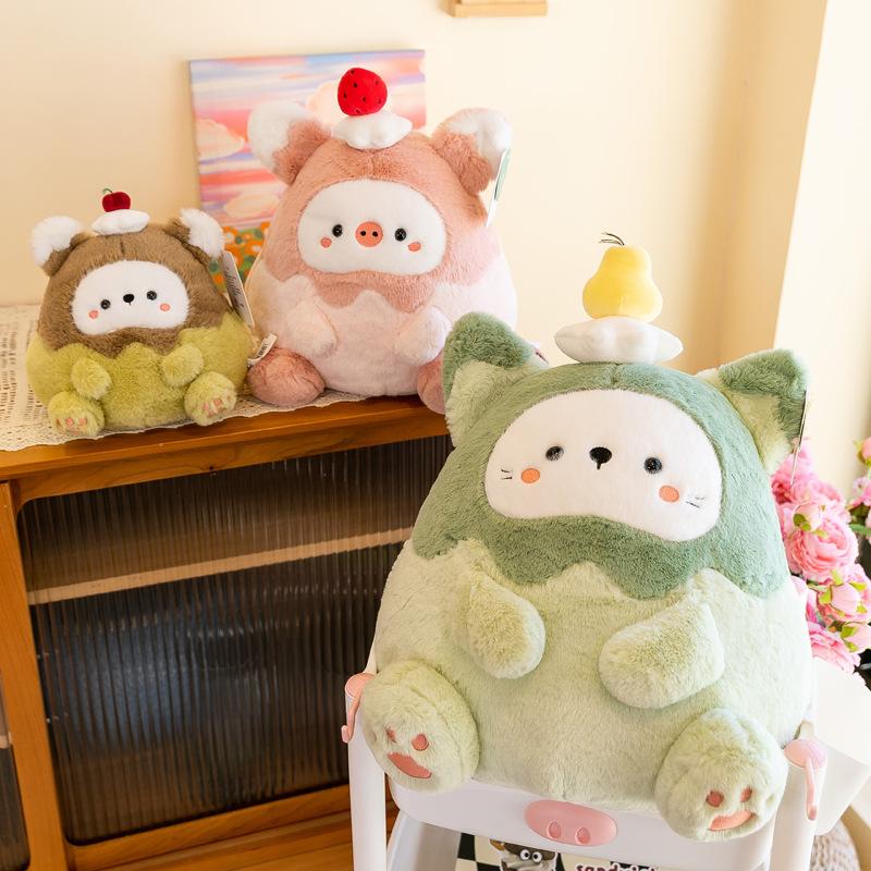 Cute Cake Elf Princess Plush Toy Girl Bed Sleeping Doll Warm Heart To Accompany Girlfriend Birthday Gift