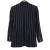 KENZO 90s Made in Japan Old Striped Embroidery tailored jacket Navy golf Women Used