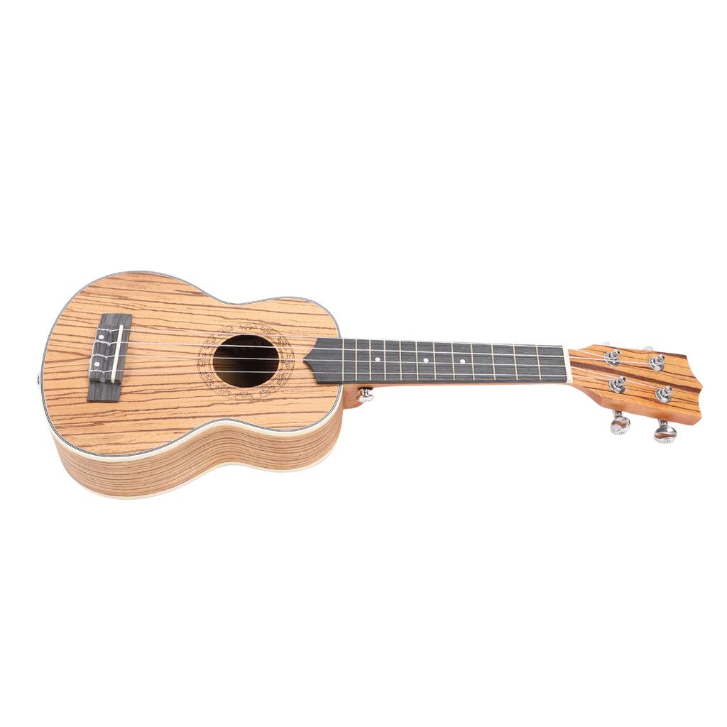 21in Ukulele Holz 4 Saiten Tragbare Ukulele Kazoo Set für Anfänger Musikinstrument Geschenk