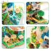 Non-Toxic 5452Pcs Moc The Earth Village Model Micro Building Blocks Architecture Style Brick For Kid Children Construction Toys