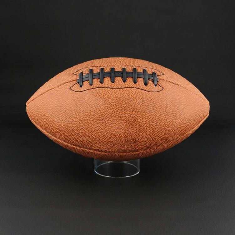 Runde Kunststoff-Ausstellungsständer Acryl-Ausstellungsständer Klare Kreis-Halter Klare Acryl-Stützbasis-Rack für Golfball