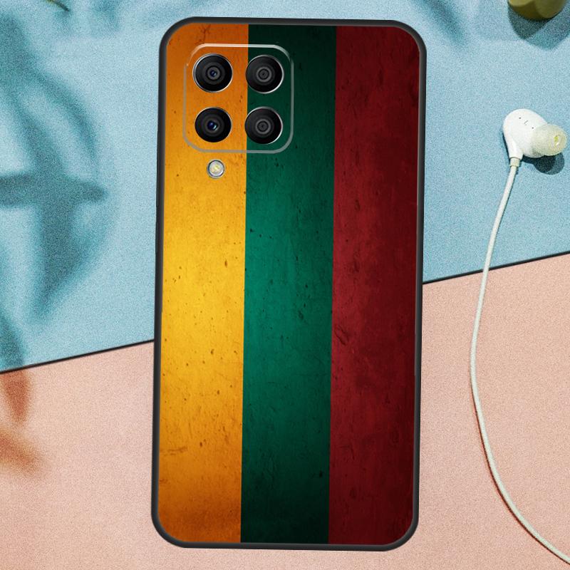 Lithuania Flag Lithuanian Case For Samsung Galaxy M31 M11 M21 M14 M34 M54 M12 M32 M52 M15 M13 M16 M36 M56 M53 M35 M55