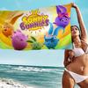 Sunny B-bunnies Anime Beach Swimming Towel Soft Absorbent Washcloth Children's Gifts For Kids Travel Camping Gym