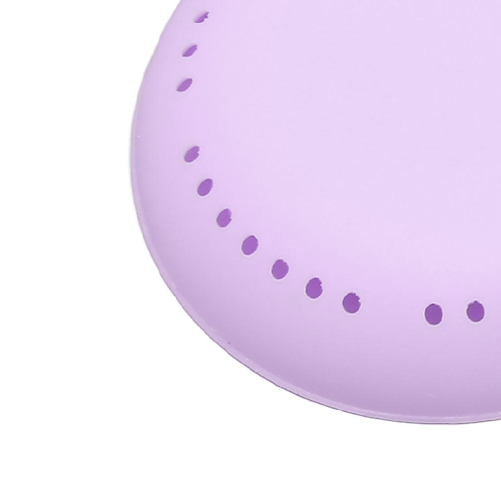 2pcs Adhesive Freshener Box Portable Remove Odor Round Freshener Box for Wardrobe Purple