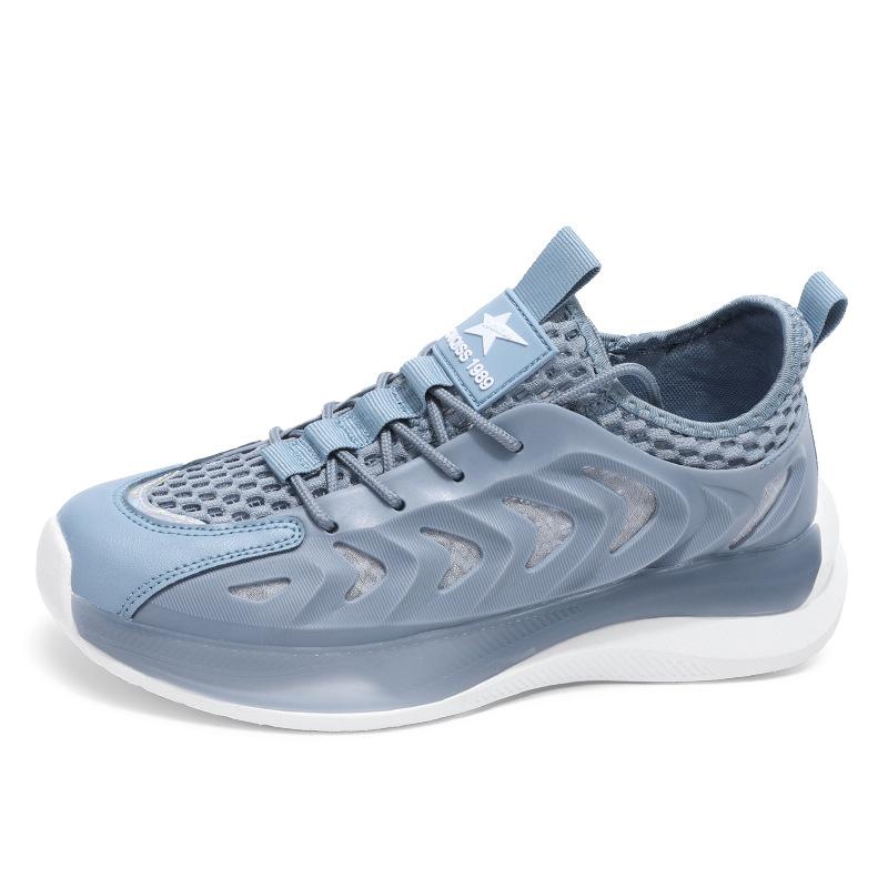 Men's Shoes Spring and Autumn New Fly-woven Breathable Comfortable Soft Sole Versatile Running Sports Shoes Men's Casual Shoes