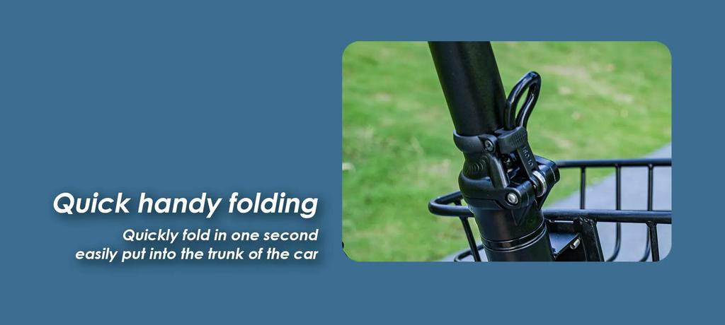 KuKirin C1 Pro 500W Electric Commuter Scooter, 26Ah Battery, 100km Range, Foldable Design