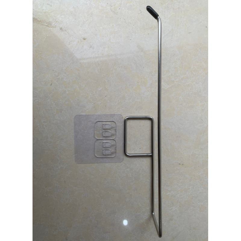 Klutholder i rustfritt stål uten stansefri kjøkken