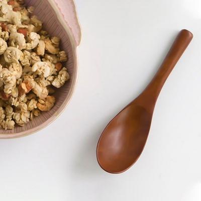Nicot colher de cereal jujuba, cores misturadas, 1 peça, utensílios de mesa populares coreanos