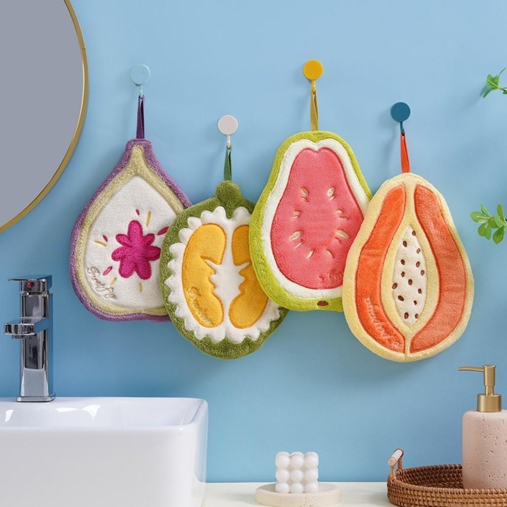 Quick-Dry Hanging Towel Soft Absorbent Bathroom Towel New Hand Towel