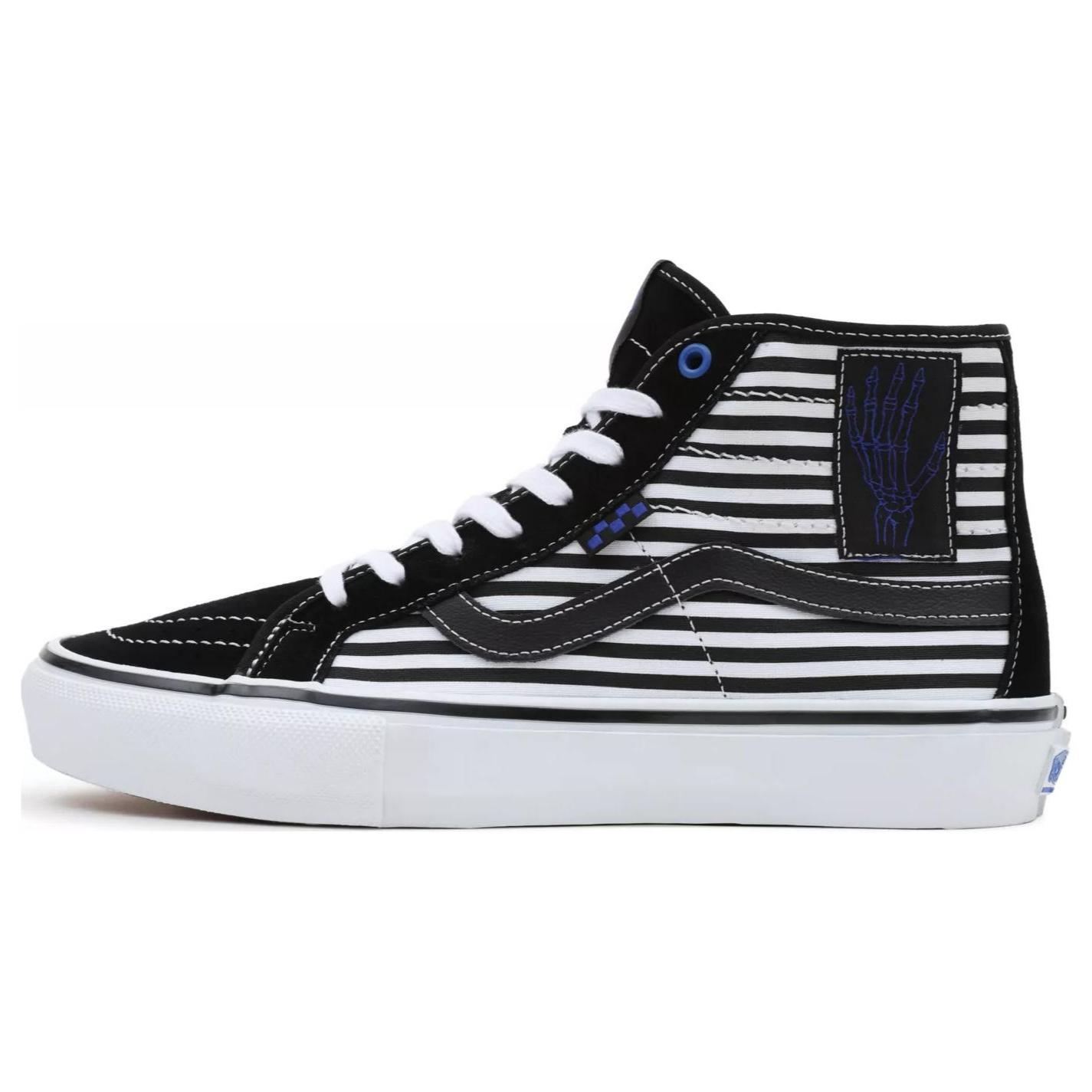 Vans SK8 HI Breana Geering Skate  Black White  Men s VN0A5KYBBA2 EU 40.5