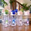 Water bottle summer high value straw children cute easy hand water cup student portable cartoon double drink outdoor sports cup