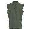 Mens Medieval Vintage Halloween Costume Fantasy Stage Performance Top