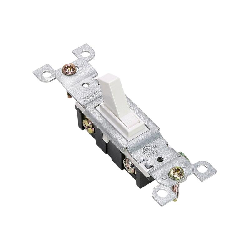 Adjustable Brightness Single Poles Toggle Switches Electric Dimmer Switches for LED Incandescent Bulbs Easy To Install