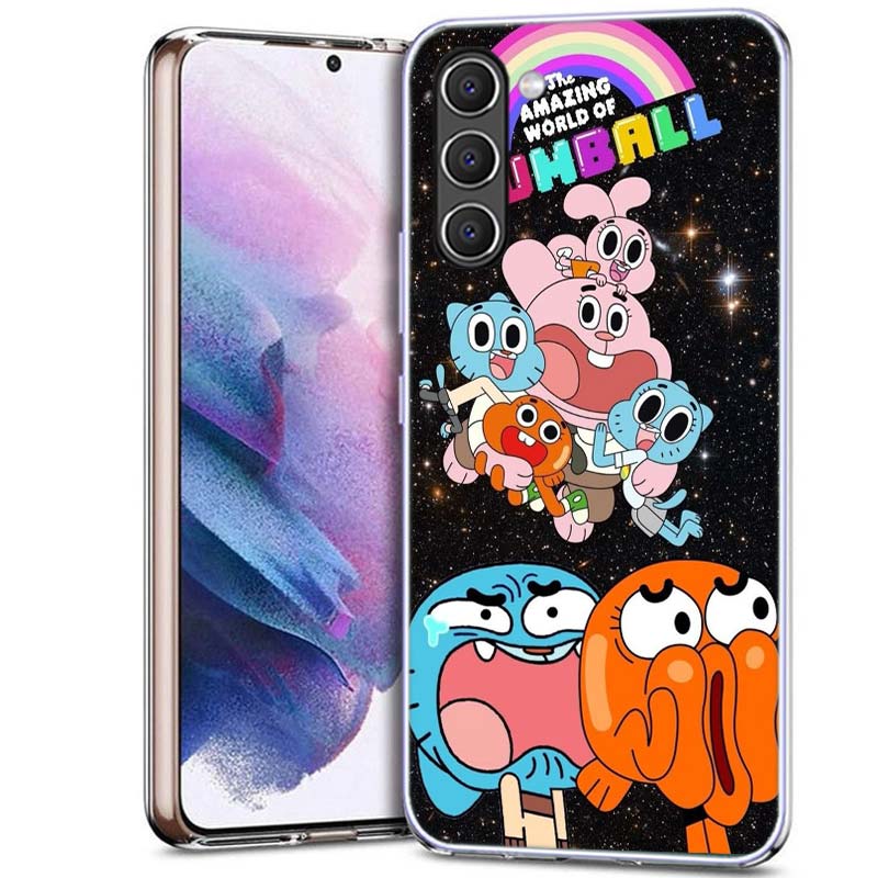Cartoon The Amazing World of Gumball Phone Case for Samsung A16 A26 A36 A56 A17 A37 A57 A07 A06 A02S A12 A22 A32 A52S A72 Galaxy