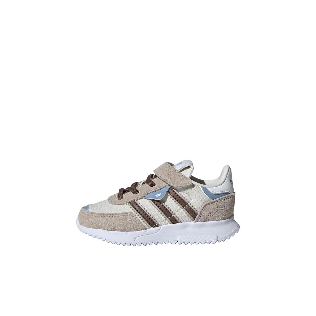 Adidas Originals Retropy F2 El I Classic Versatile Low-Top Walker Shoes Baby Shoes Brown KI8788