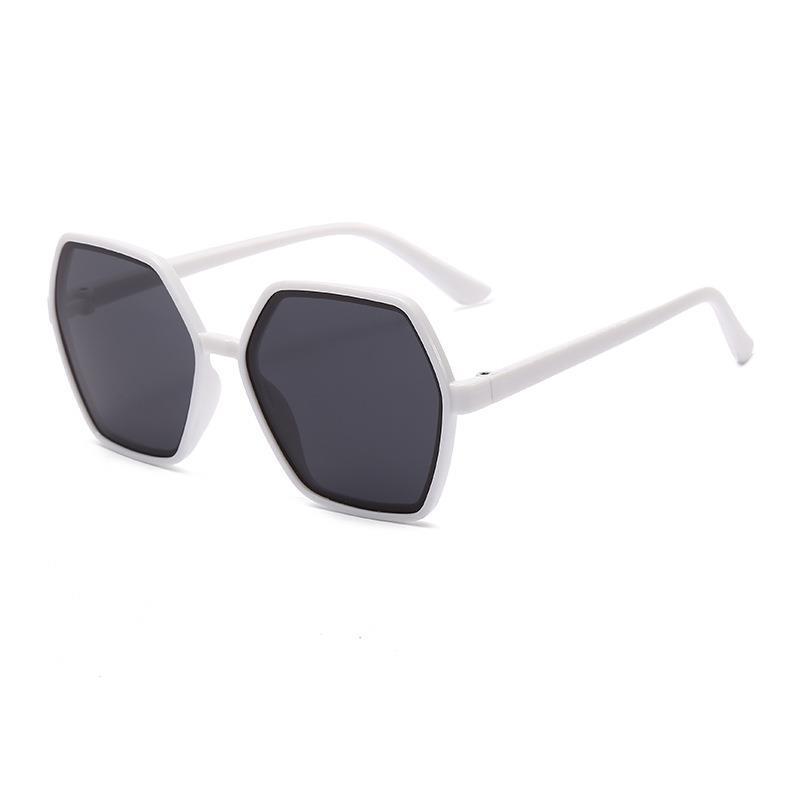 Sunglasses Personalized Polygonal Sunglasses Large Frame Glasses Street Shooting Same Glasses Unisex