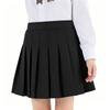 Girls Pleated Skirt Casual School Uniform Skirt for Kids